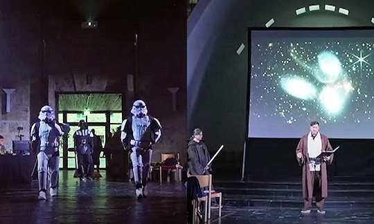 Star Wars-show templomban Németországban