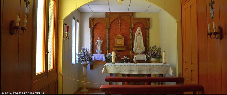 Lúcia pontevedrai szobája, az 1925-ös jelenés színhekye